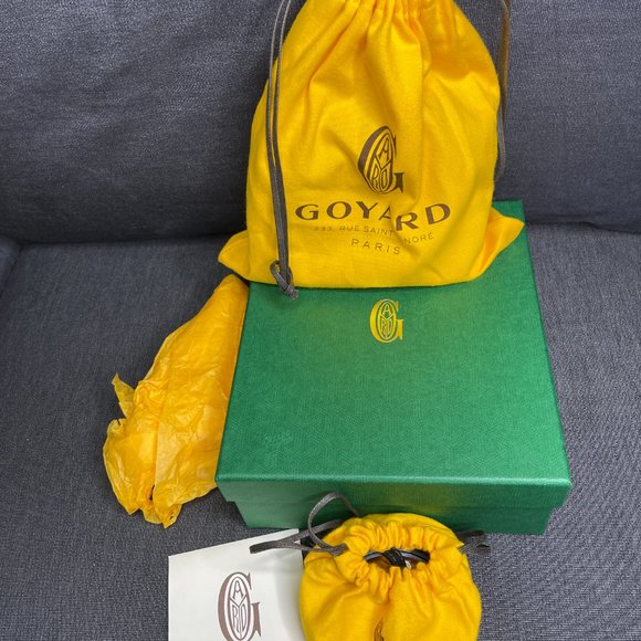 Goyard Limited Release New Nano Structured Saigon - Sold Out - Black/Red NWT - Picture 14 of 15